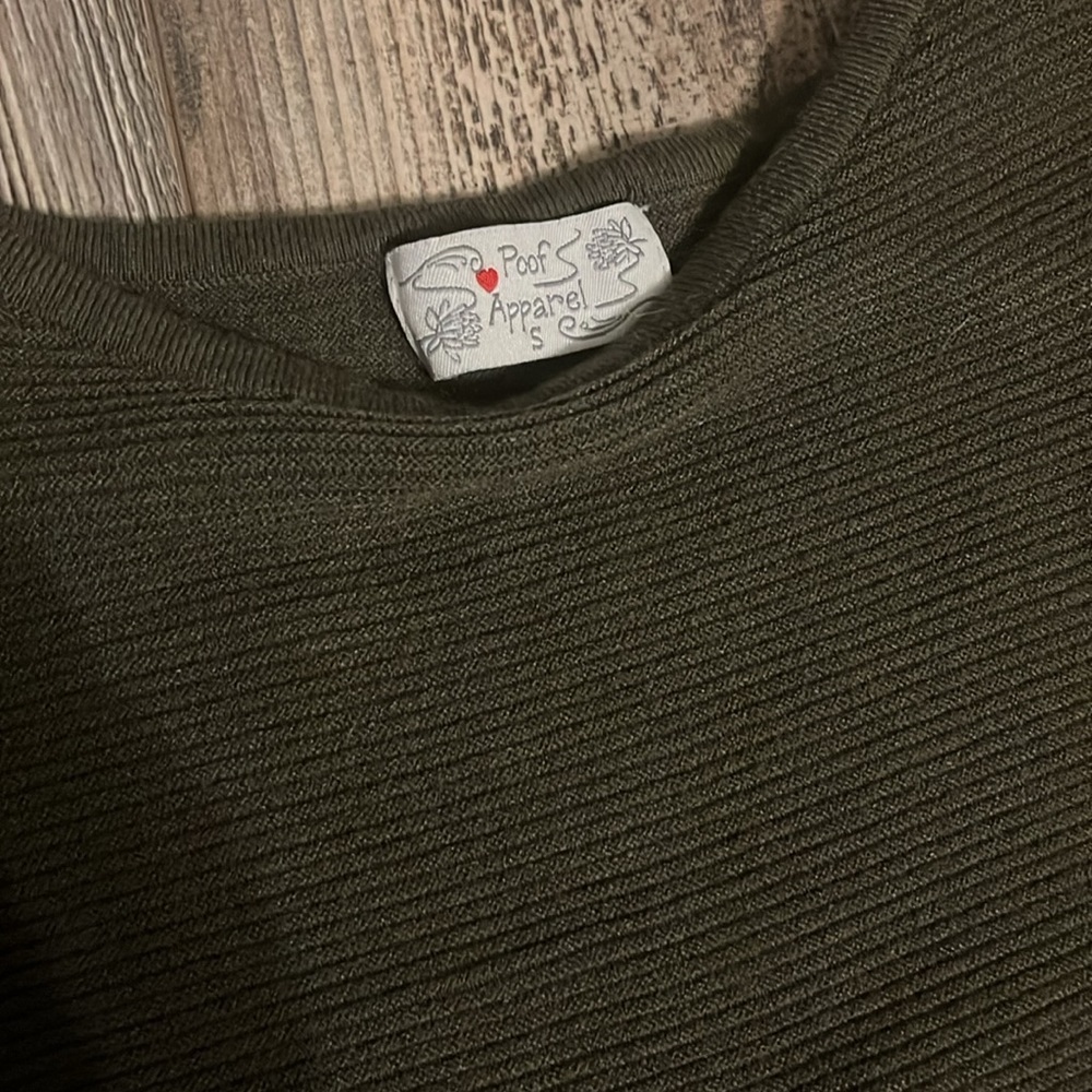 Crop sweater S NWOT - Picture 2 of 4